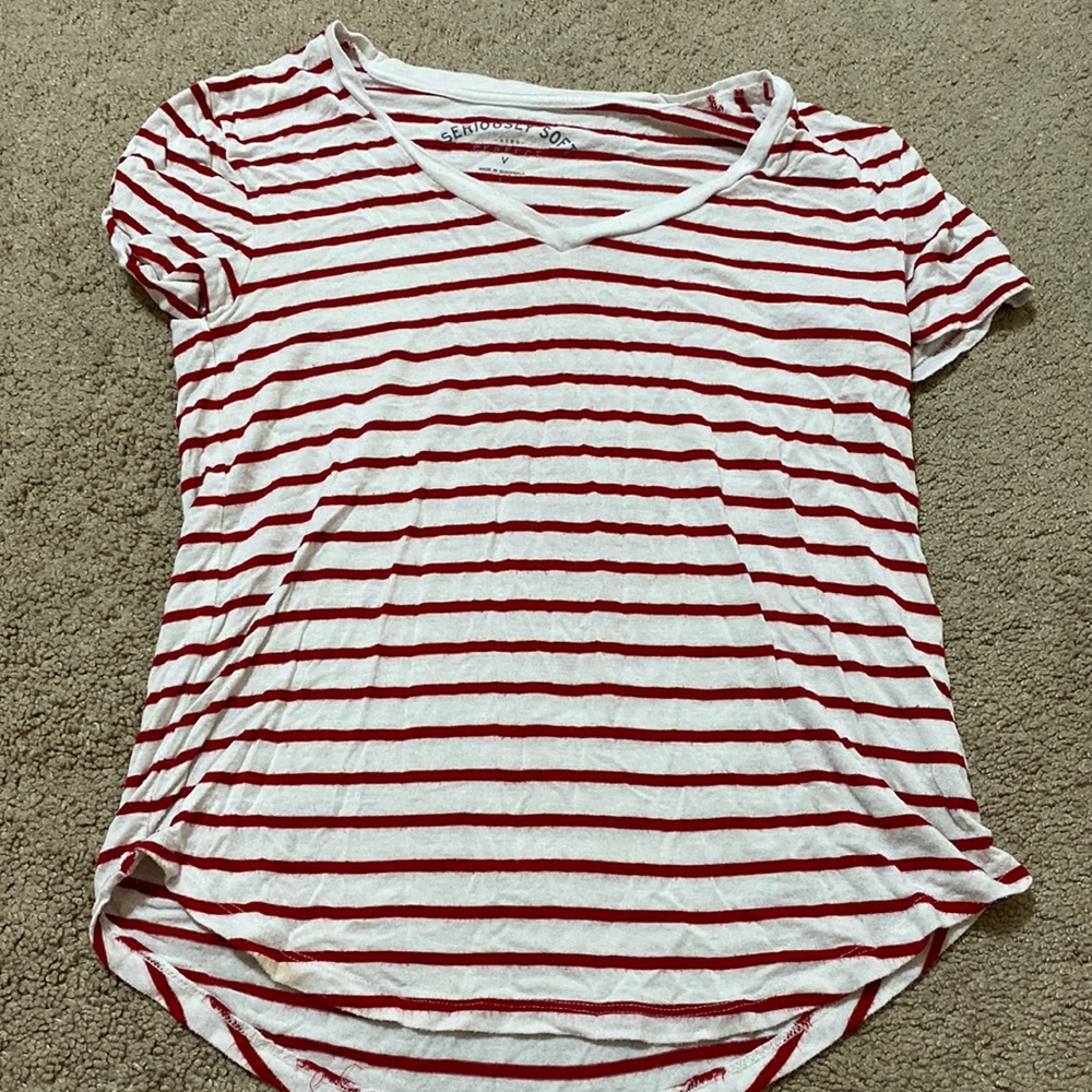 Aeropostale seriously soft v neck shirt